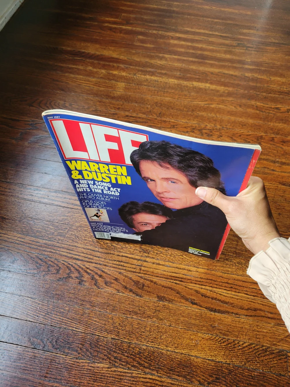 Life Magazine May & Feb 1987 Vintage Magazine Bundle Warren & Dustin, Fitness